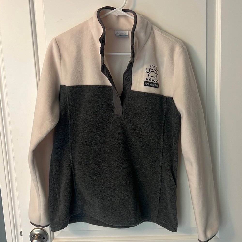 Columbia quarter zip- PAWS edition